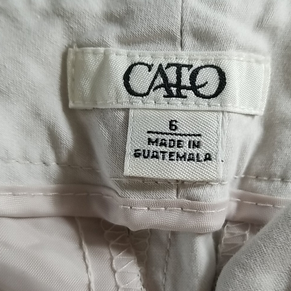 Capri pants size 6 khaki cato - Picture 4 of 5